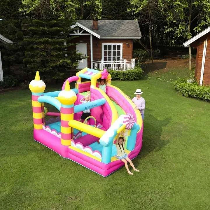 قلعه بادی با سرسره برای کودکان، مناسب فضای باز و استفاده در منزل، جامپر رنگارنگ، مجموعه بازی ترکیبی، تحمل وزن 3 کودک، پارچه آکسفورد بادوام، نصب آسان برای مهمانی ها و تفریح در حیاط خلوت قلعه بادی با سرسره برای کودکان، مناسب فضای باز و استفاده در منزل، جامپر رنگارنگ، مجموعه بازی ترکیبی، تحمل وزن 3 کودک، پارچه آکسفورد بادوام، نصب آسان برای مهمانی ها و تفریح در حیاط خلوت