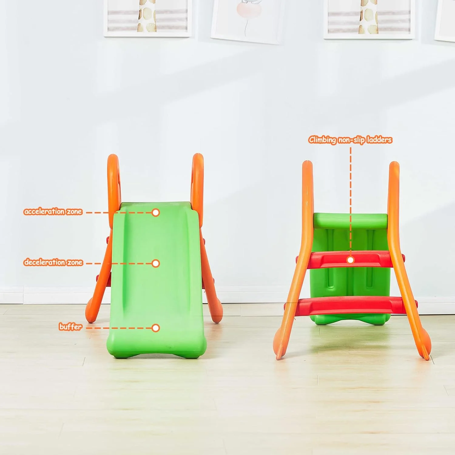 سرسره تاشو دو پله شیانگ یو مناسب فضای داخلی و خارجی برای کودکان، سرسره تاشو شادی کودک، اولین سرسره پلاستیکی مناسب بازی و سرگرمی کودکان سرسره تاشو دو پله شیانگ یو مناسب فضای داخلی و خارجی برای کودکان، سرسره تاشو شادی کودک، اولین سرسره پلاستیکی مناسب بازی و سرگرمی کودکان