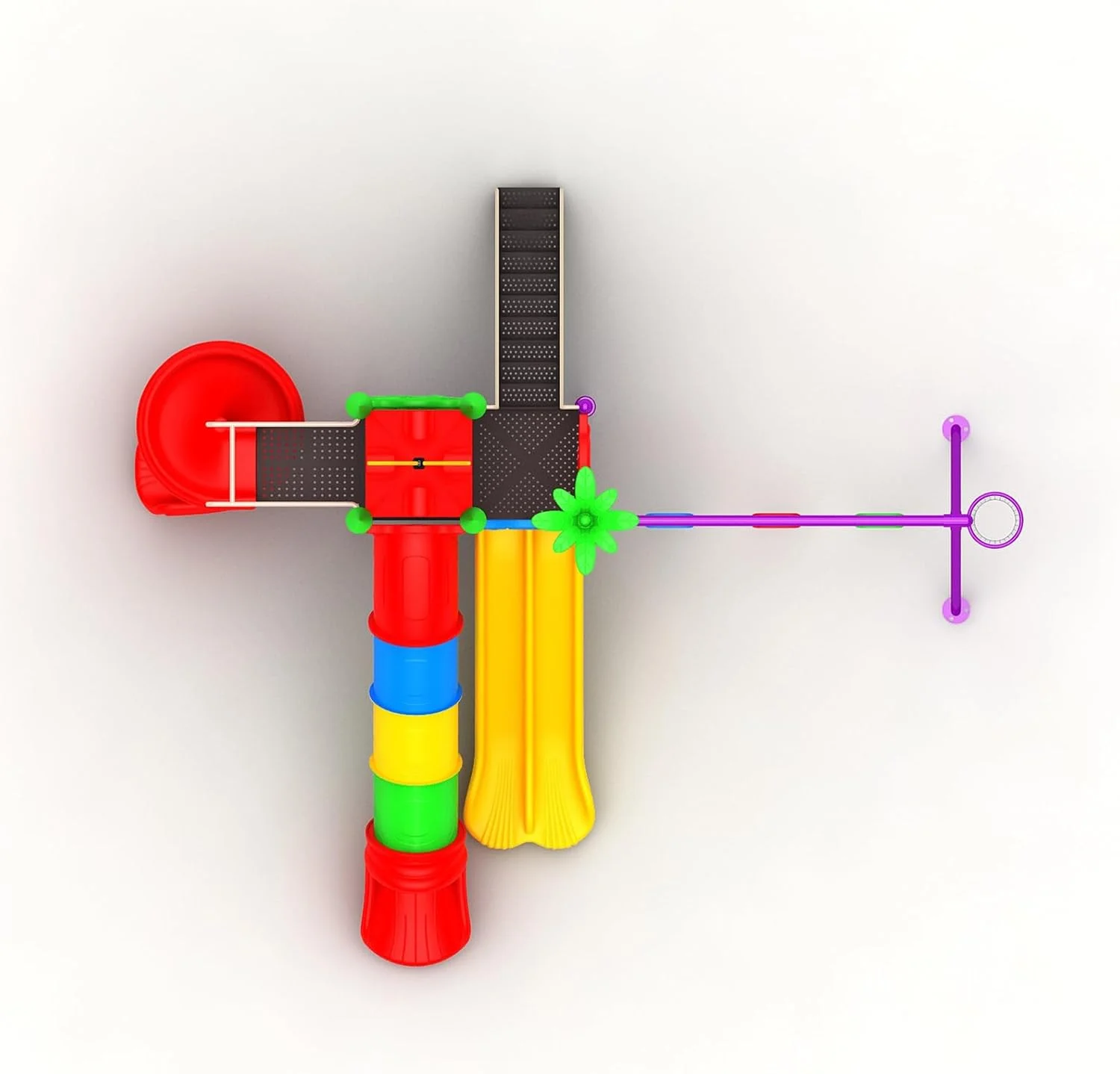 مجموعه تاب و سرسره کودک، ست زمین بازی چند نفره با قاب کوهنوردی (آسیاب بادی زرد (670 * 405 * 410 سانتی متر)) مجموعه تاب و سرسره کودک، ست زمین بازی چند نفره با قاب کوهنوردی (آسیاب بادی زرد (670 * 405 * 410 سانتی متر))