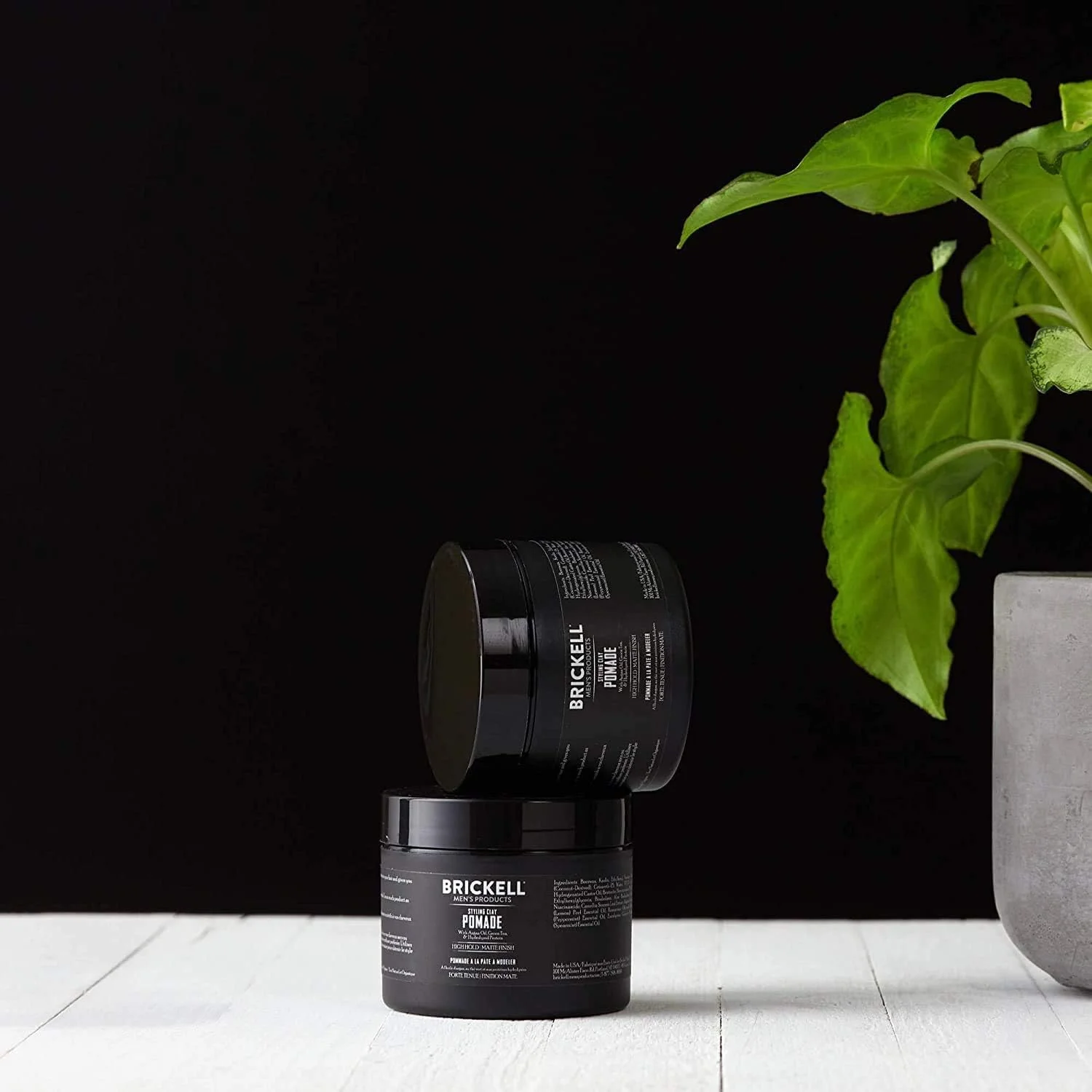 پماد حالت دهنده موی رسی مردانه بریکل، طبیعی و ارگانیک با قدرت نگهدارندگی قوی و ظاهری مات، برای مدل موهای مدرن، 56 گرم، معطر