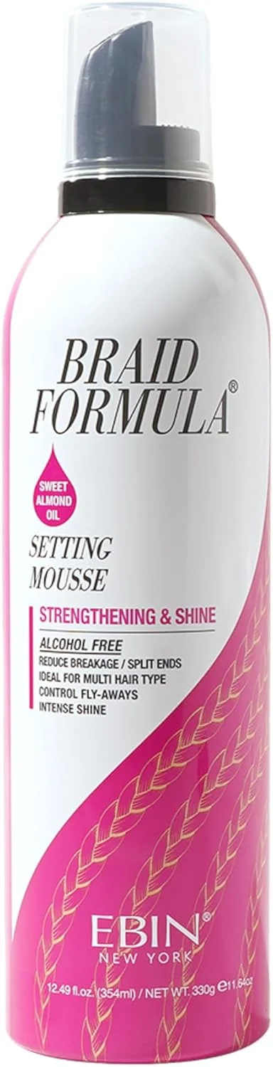 موس حالت دهنده و تقویت کننده مو EBIN NEW YORK LOCK'N POMADE - روغن بادام شیرین (354ml / 12.49oz)