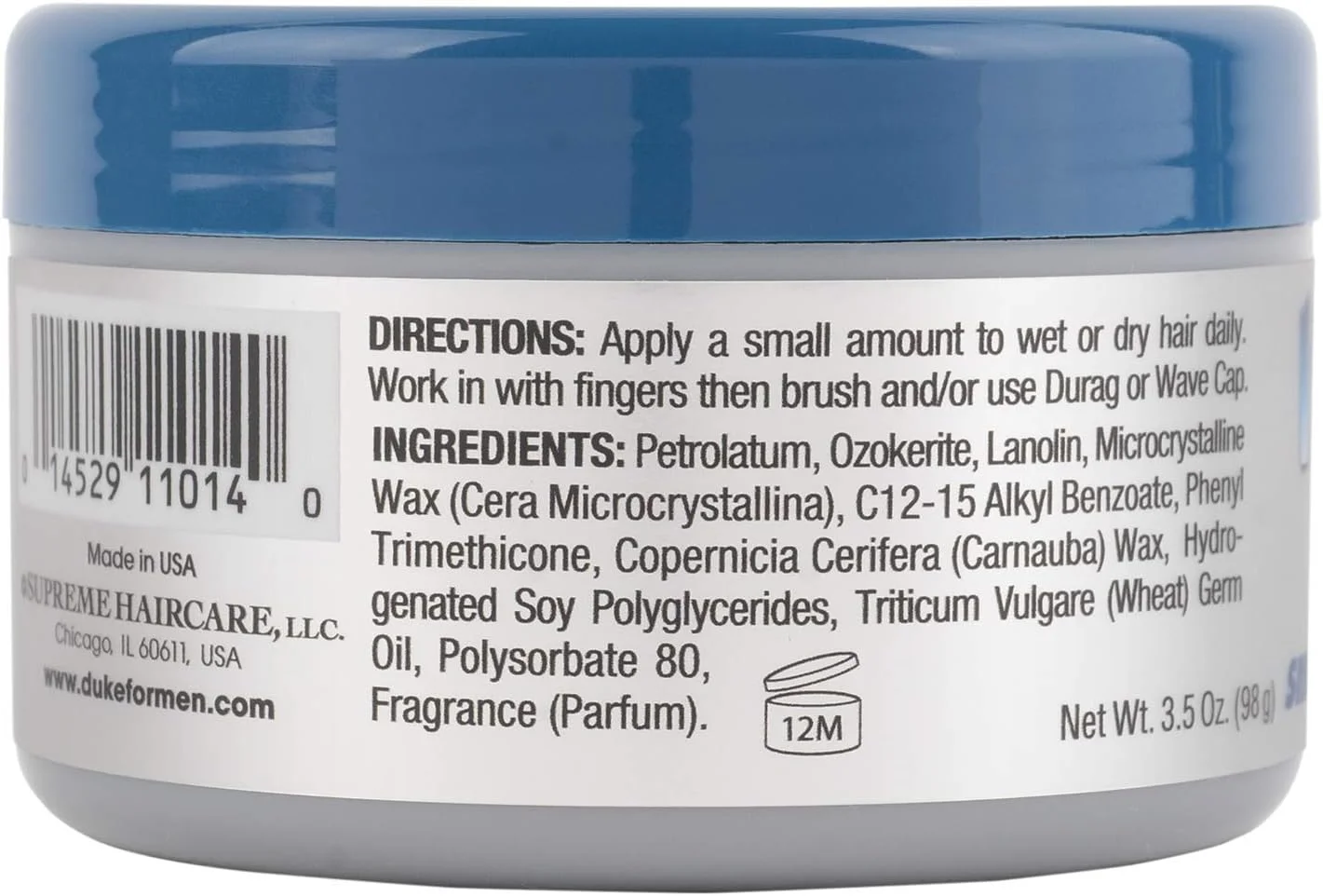 پماد حالت دهنده مو دوک مدل Waves/Fades حجم 100 گرم - تعداد در بسته: 1 عدد