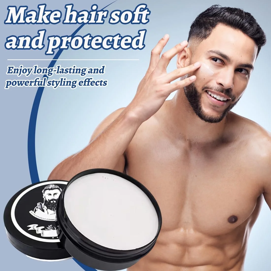 EIHI 1 عدد پماد مات با نگهداری فوق العاده قوی، پماد مات مردانه با درخشش کم، 80 گرم EIHI 1 عدد پماد مات با نگهداری فوق العاده قوی، پماد مات مردانه با درخشش کم، 80 گرم