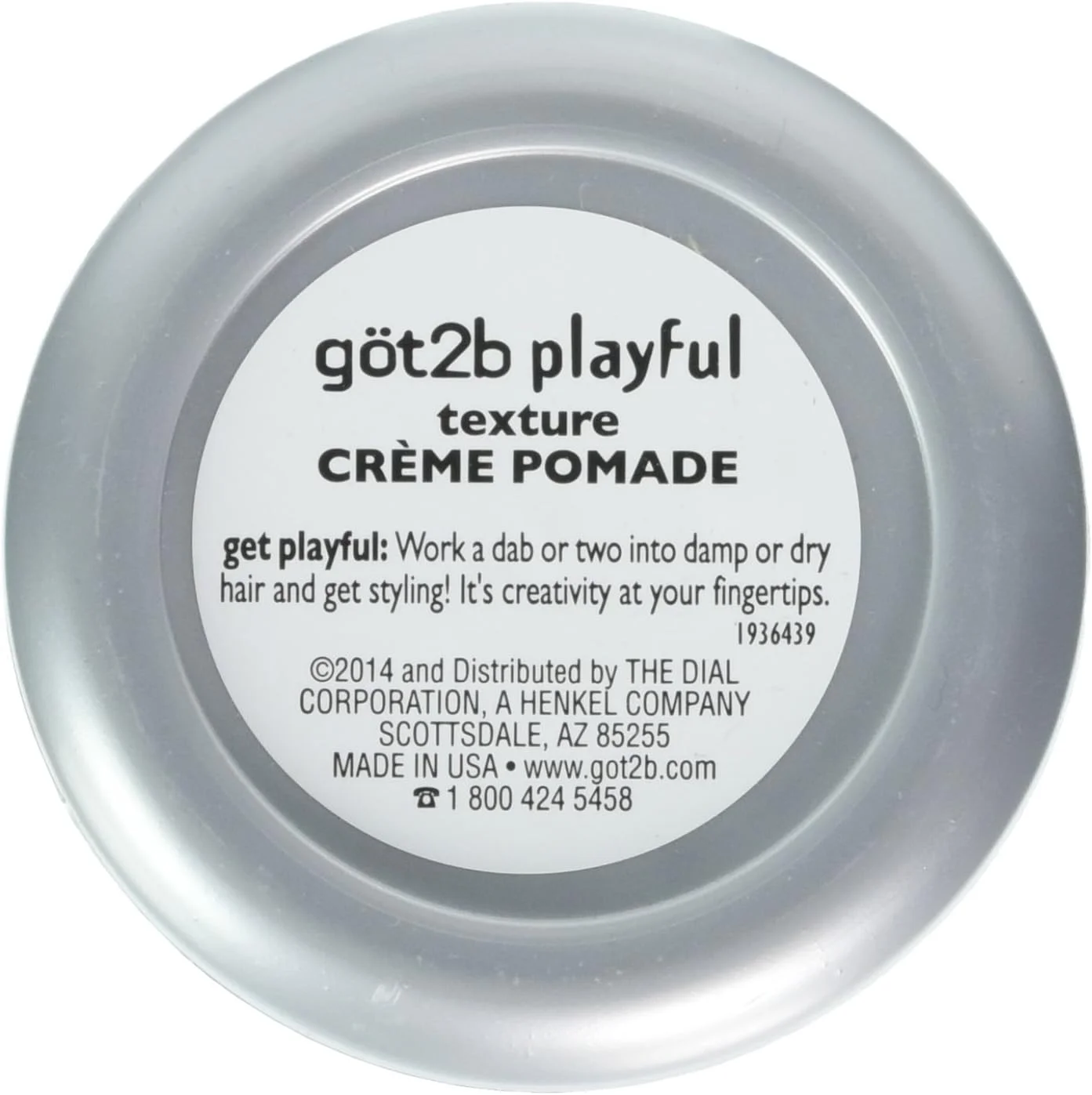 پماد حالت دهنده مو گات تو بی مدل Playful حجم 59 میلی لیتر