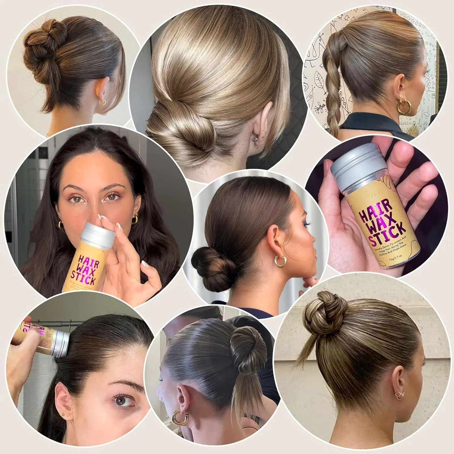 استیک واکس مو نالاکال - کنترل موهای زائد و پماد حالت دهنده برای کودکان، زنان و مردان، سازنده و اکسسوری مدل موی گوجه ای، 1 عدد استیک واکس مو نالاکال - کنترل موهای زائد و پماد حالت دهنده برای کودکان، زنان و مردان، سازنده و اکسسوری مدل موی گوجه ای، 1 عدد