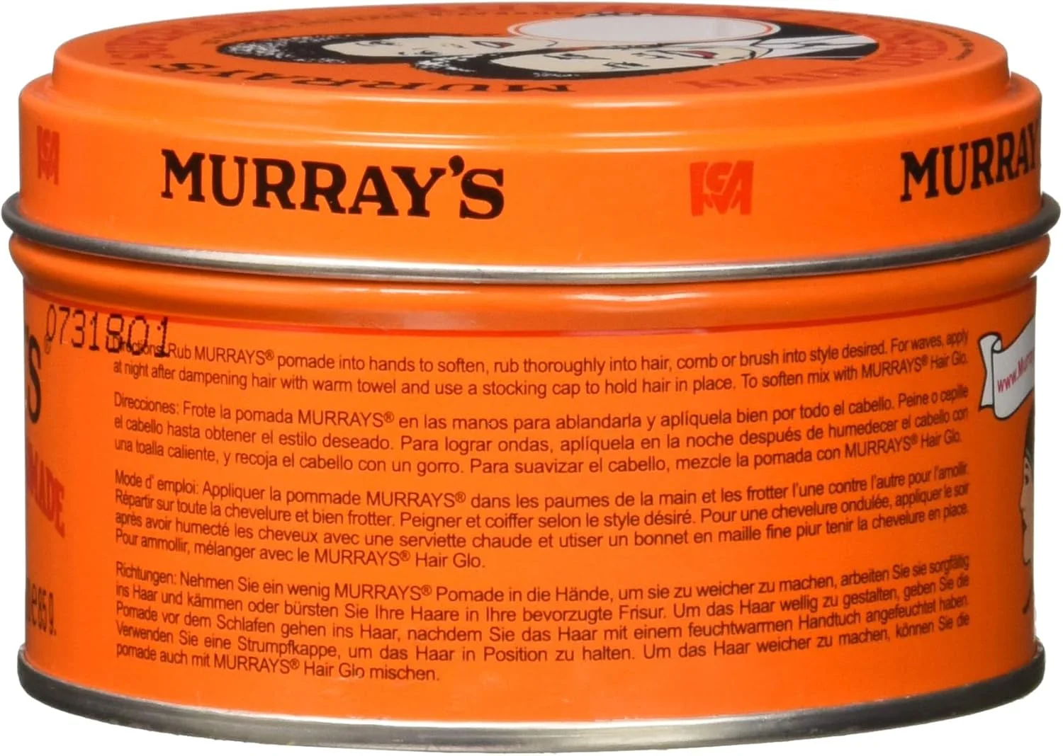 پماد حالت دهنده موی عالی موری، 85 گرم - 12 عدد