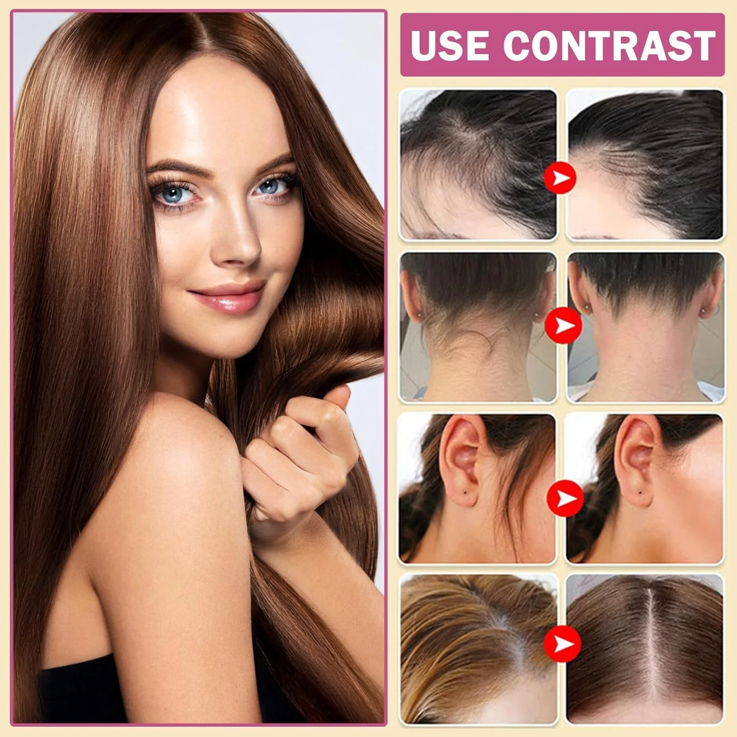 استیک واکس مو NALACAL، 2 عددی، برای زنان و کودکان، استیک واکس حالت دهنده مو، استیک پماد موی غیر چرب برای موهای وز و موخوره، استیک ژل مو برای صاف کردن مو، استیک واکس حالت دهنده با ماندگاری طولانی