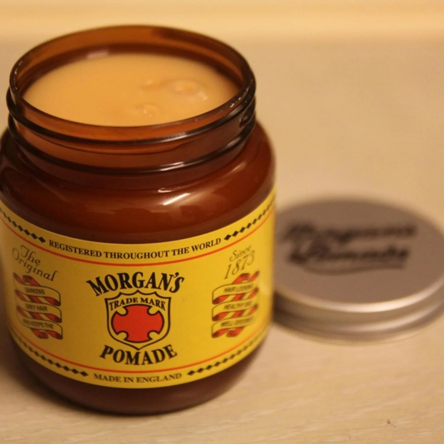 پماد موی تیره کننده موهای خاکستری مورگان، 100 گرم