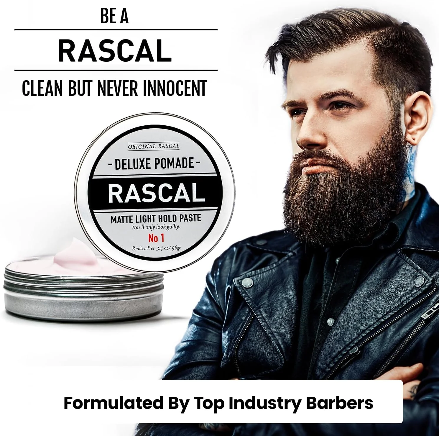 پماد حالت دهنده موی مردانه راسکال مدل دلوکس 1