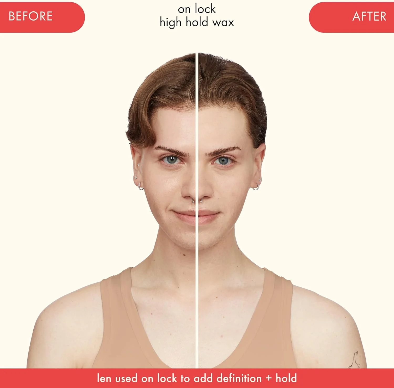 واکس موی آمیکا مدل On Lock با قدرت نگهداری بالا