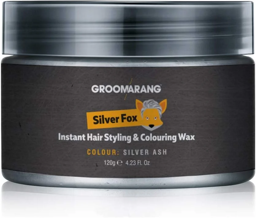 واکس حالت دهنده و رنگ موی فوری نقره ای Groomarang Silver Fox از Global Fulfillment Ltd.