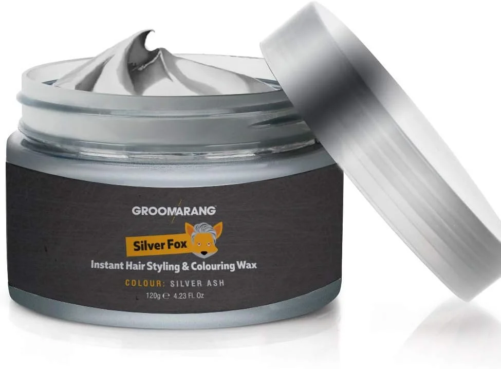 واکس حالت دهنده و رنگ موی فوری نقره ای Groomarang Silver Fox از Global Fulfillment Ltd.