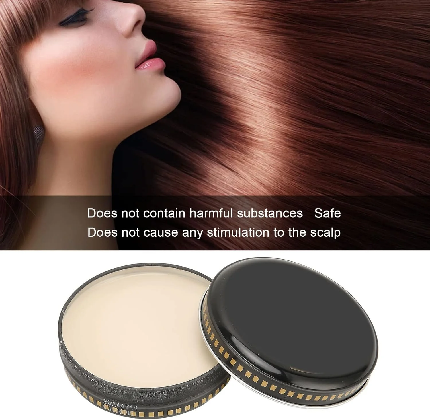 پماد مو، حاوی عصاره های گیاهی طبیعی معطر، واکس مو با اثر نیمه مات، ظریف و مغذی برای آرایشگران