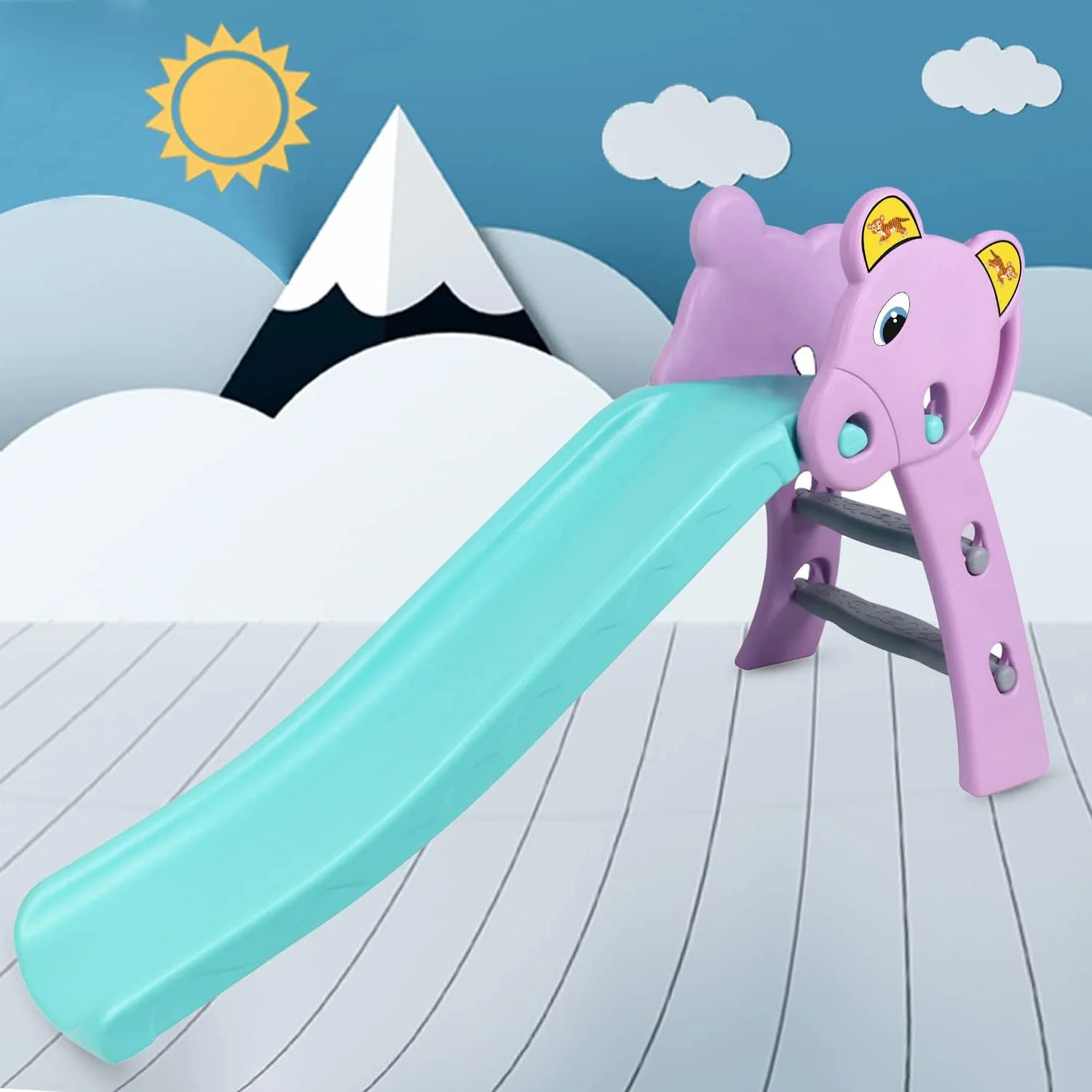 سرسره تاشو باغی Webby مناسب کودکان سرسره تاشو باغی Webby مناسب کودکان