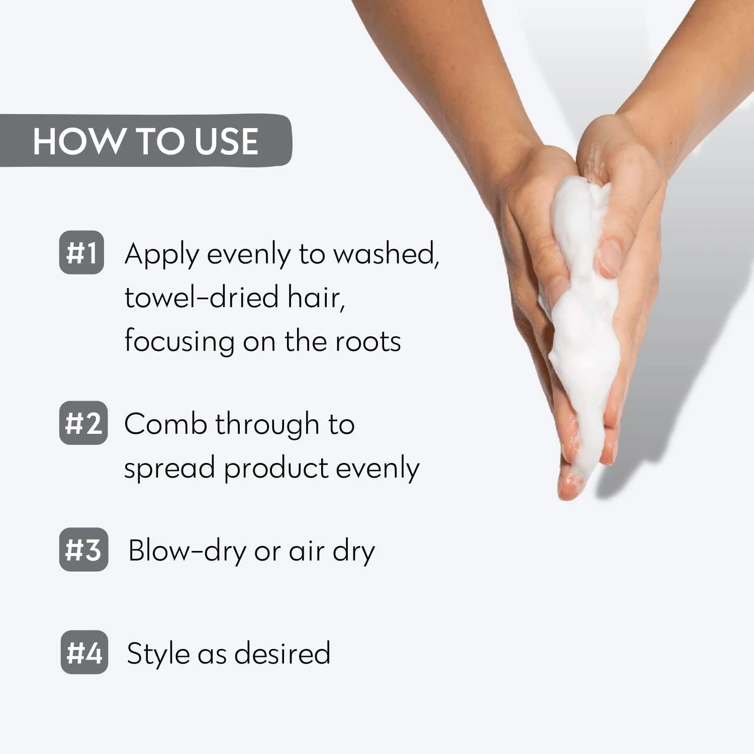 موس حالت دهنده و حجم دهنده فر حرفه ای فور ریزنز - نگهدارنده انعطاف پذیر و ماندگار برای موهای فر، موج دار و صاف، وگان 200 میلی لیتر