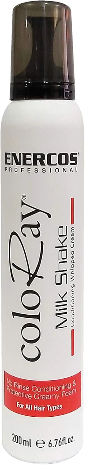 موس مو شیر مو انرکوس 200 میلی لیتر - فوم حالت دهنده حجم دهنده و مغذی برای انواع مو