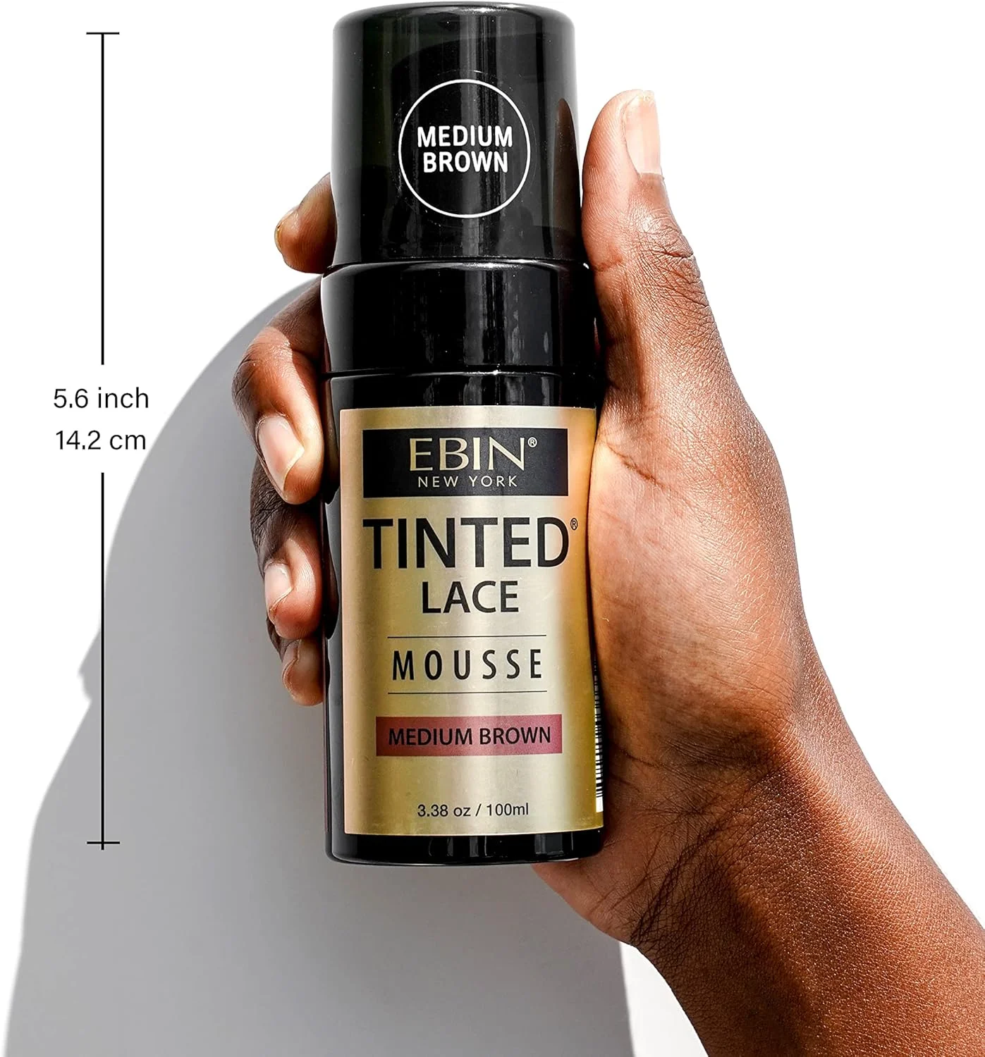 موس رنگی توری EBIN NEW YORK (قهوه ای متوسط) - 100 میلی لیتر موس رنگی توری EBIN NEW YORK (قهوه ای متوسط) - 100 میلی لیتر