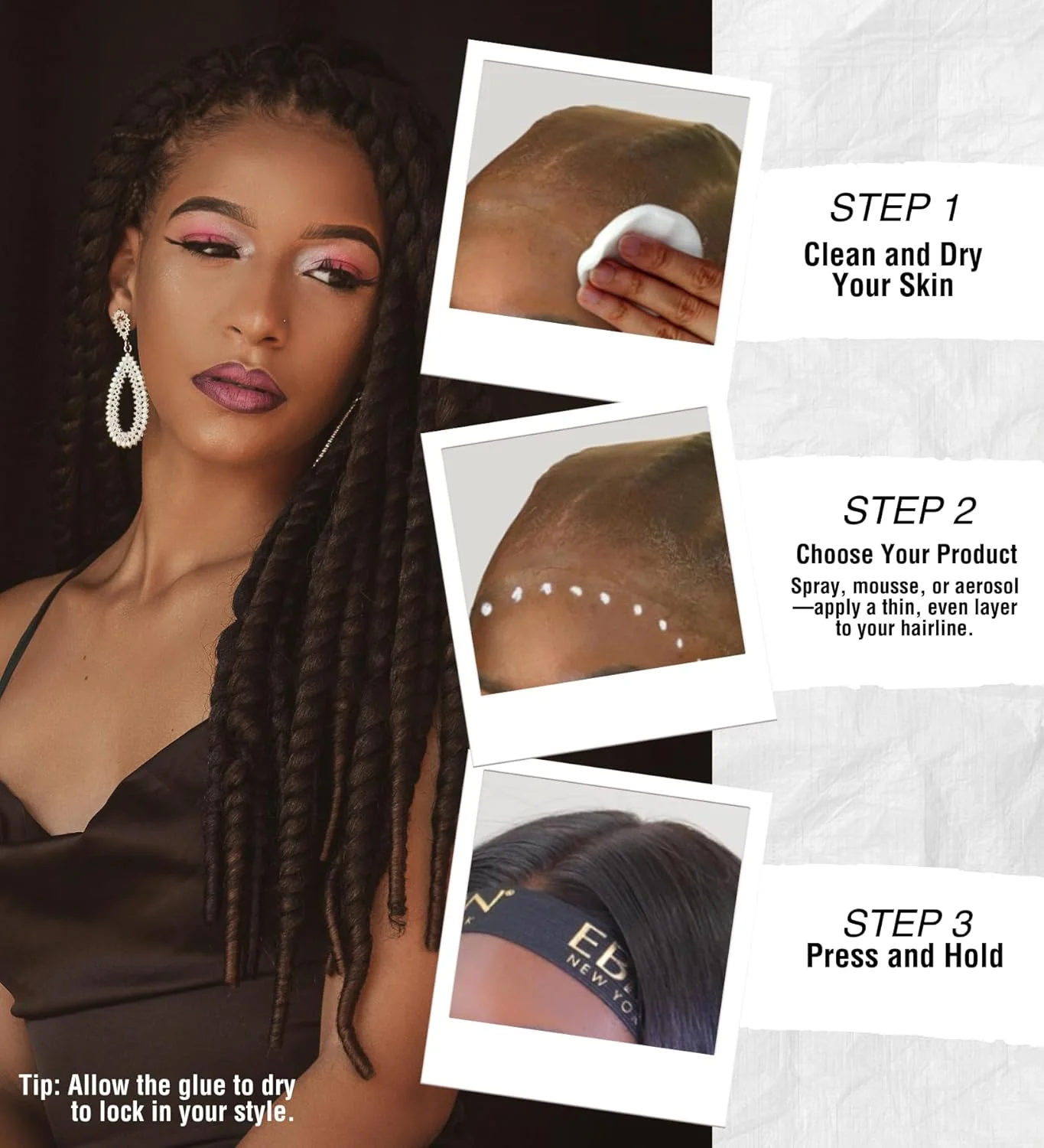 موس حالت دهنده قوی مو ابن نیویورک مدل Wonder Lace Bond Melt حجم 250 میل - حاوی بیوتین و روغن کرچک - بدون ایجاد اثر، فرمول ماندگار با محافظت از خط رویش مو، ایجاد ظاهری طبیعی و نامحسوس موس حالت دهنده قوی مو ابن نیویورک مدل Wonder Lace Bond Melt حجم 250 میل - حاوی بیوتین و روغن کرچک - بدون ایجاد اثر، فرمول ماندگار با محافظت از خط رویش مو، ایجاد ظاهری طبیعی و نامحسوس