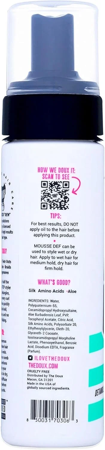 موس موی بافت دهنده دِو مدل TEXT MOUSSE حجم 207 میلی لیتر موس موی بافت دهنده دِو مدل TEXT MOUSSE حجم 207 میلی لیتر