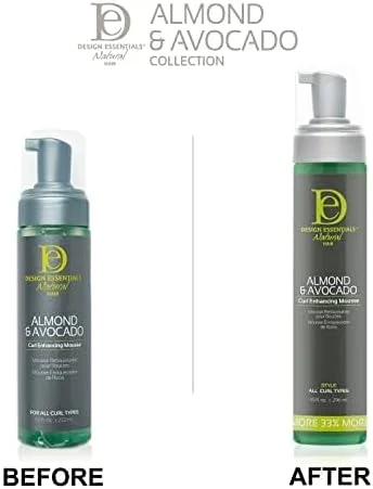 موس تقویت کننده فر مو دیزاین اسنشیالز، مجموعه بادام و آووکادو، 10 اونس