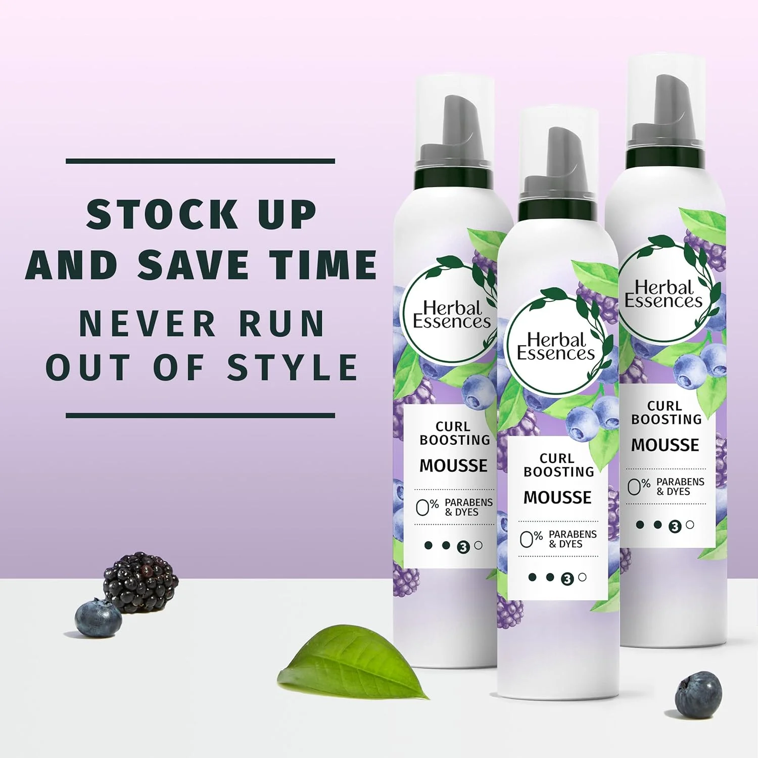 موس حالت دهنده و تقویت کننده فر مو هربال اسنسز، کنترل وز برای موهای فر و موج دار، ماندگاری طولانی با رایحه توت، بدون پارابن و رنگ، بدون تست حیوانی، 200 میلی لیتر، بسته 3 عددی موس حالت دهنده و تقویت کننده فر مو هربال اسنسز، کنترل وز برای موهای فر و موج دار، ماندگاری طولانی با رایحه توت، بدون پارابن و رنگ، بدون تست حیوانی، 200 میلی لیتر، بسته 3 عددی