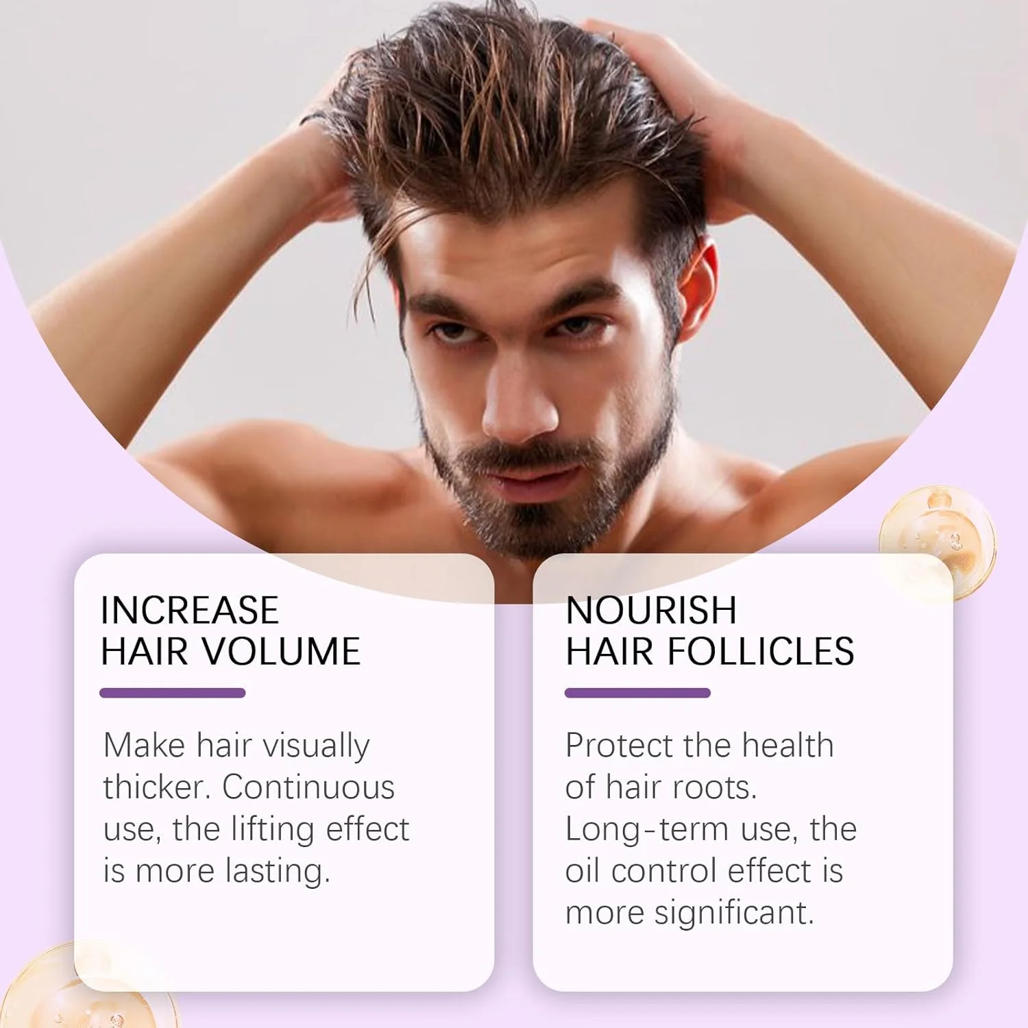 موس حالت دهنده مو سبک، موس حجم دهنده، با حس طبیعی، موس حالت دهنده فر، برای موهای نازک و کم پشت، حجم دهنده و مقاوم در برابر رطوبت، فرمول غیر چسبنده، موهای نرم و خوش حالت