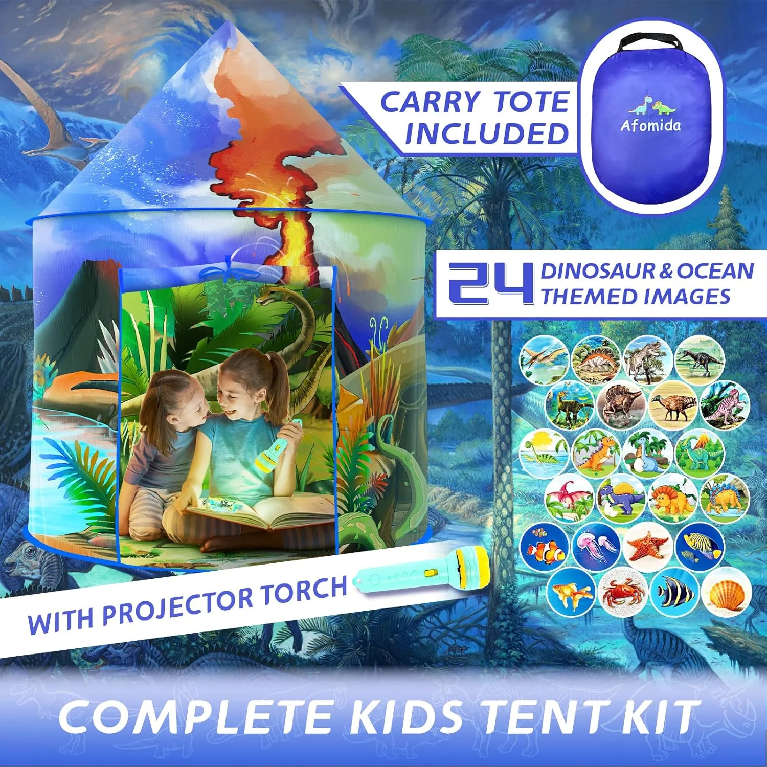 چادر بازی کودکان طرح دایناسور Afomida، یک ماجراجویی فوق العاده، چادر پاپ آپ برای کودکان، اسباب بازی دایناسور هدیه ای برای دختران و پسران، چادرهای فضای باز و سرپوشیده برای کودکان چادر بازی کودکان طرح دایناسور Afomida، یک ماجراجویی فوق العاده، چادر پاپ آپ برای کودکان، اسباب بازی دایناسور هدیه ای برای دختران و پسران، چادرهای فضای باز و سرپوشیده برای کودکان