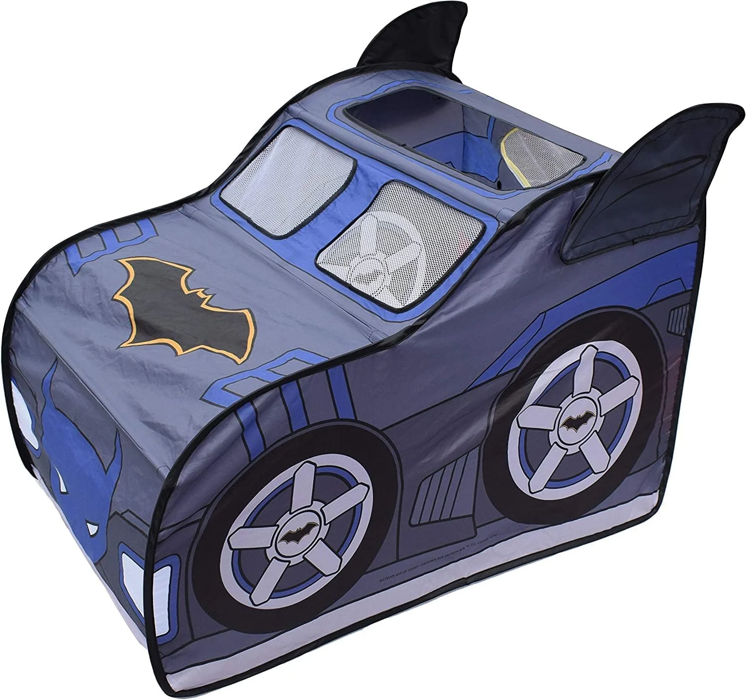 چادر بازی بتمن مدل Batmobile Pop Up - خانه بازی سرپوشیده برای کودکان | اسباب بازی هدیه برای پسران و دختران | انحصاری آمازون چادر بازی بتمن مدل Batmobile Pop Up - خانه بازی سرپوشیده برای کودکان | اسباب بازی هدیه برای پسران و دختران | انحصاری آمازون