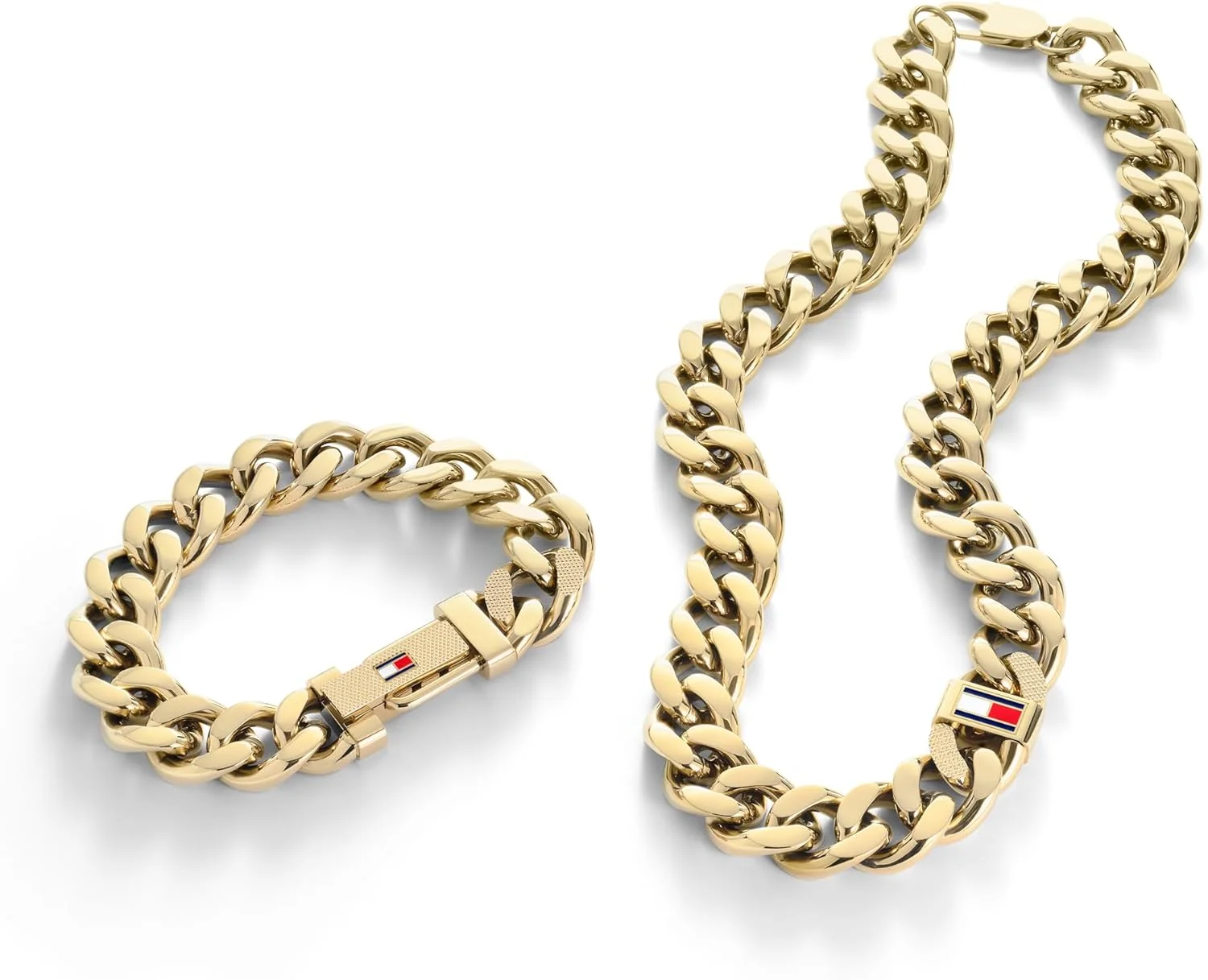 گردنبند زنجیری استیل مردانه تامی هیلفیگر - جواهرات شیک با قفل خرچنگی - مناسب برای موقعیت های غیر رسمی یا رسمی - اکسسوری مد، هدیه برای او گردنبند زنجیری استیل مردانه تامی هیلفیگر - جواهرات شیک با قفل خرچنگی - مناسب برای موقعیت های غیر رسمی یا رسمی - اکسسوری مد، هدیه برای او