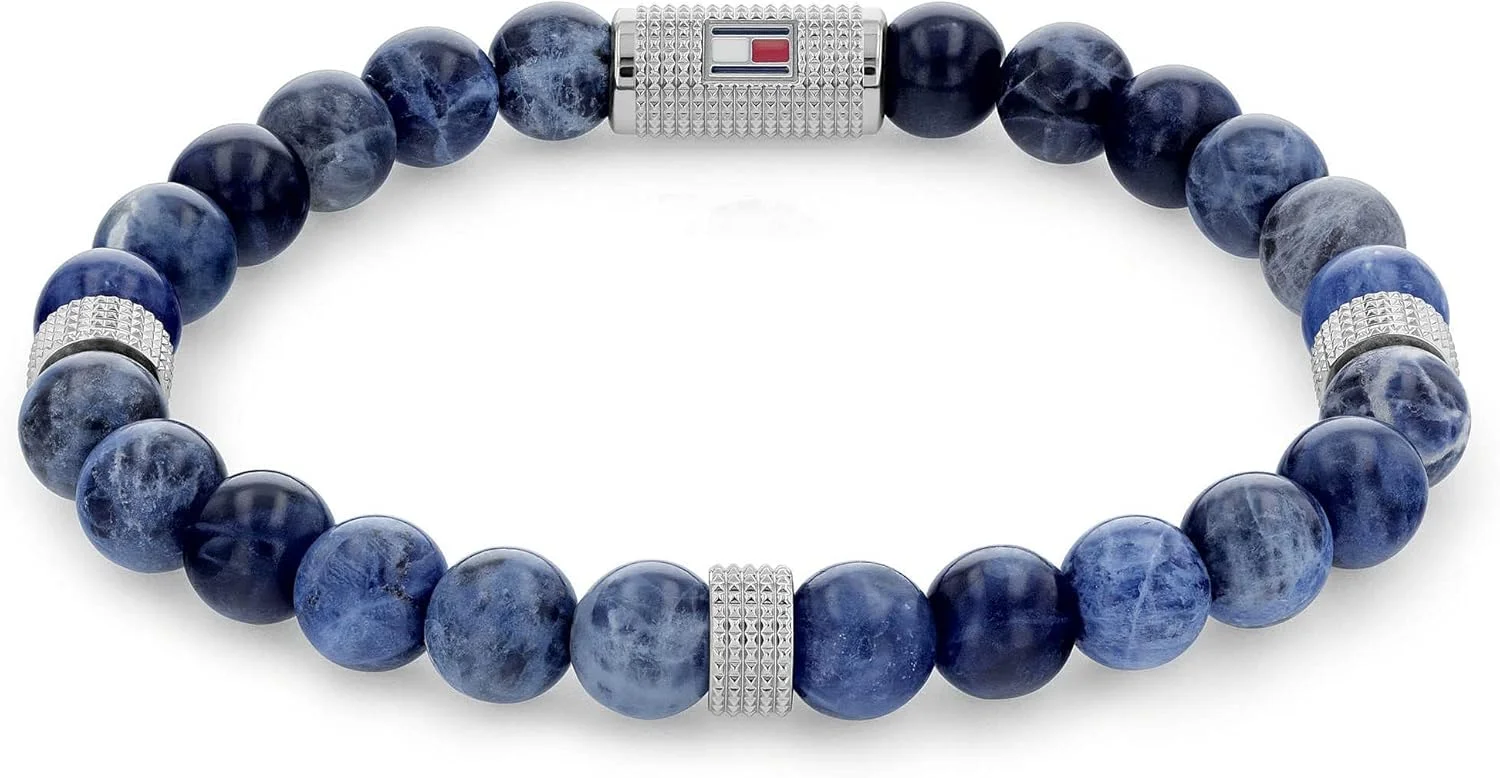 فولاد ضد زنگ و مهره سودالیت آبی تیره و طناب الاستیک آبی