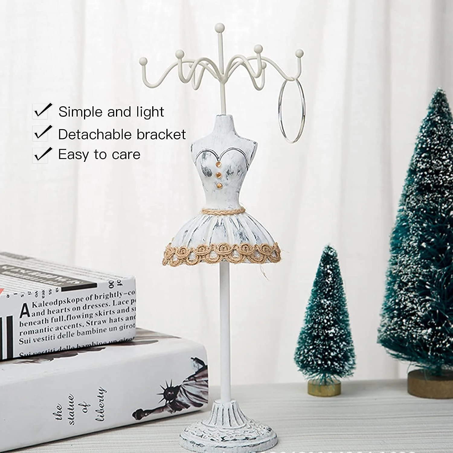 استند نمایش جواهرات SYOSI، استند سازمان دهنده جواهرات، نگهدارنده نمایشگر جواهرات، گردنبند برای برج های جواهرات، دکور برج برای دختران و زنان استند نمایش جواهرات SYOSI، استند سازمان دهنده جواهرات، نگهدارنده نمایشگر جواهرات، گردنبند برای برج های جواهرات، دکور برج برای دختران و زنان