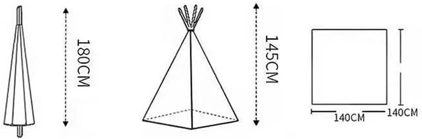 چادر تیپی تاشو COOLBABY برای کودکان، چادرهای بازی با چراغ های ریسه ای، چادر تیپی کودکان برای دختران و پسران، چادر بازی تاشو و قابل شستشو، 140 * 140 * 145 سانتی متر، سفید چادر تیپی تاشو COOLBABY برای کودکان، چادرهای بازی با چراغ های ریسه ای، چادر تیپی کودکان برای دختران و پسران، چادر بازی تاشو و قابل شستشو، 140 * 140 * 145 سانتی متر، سفید