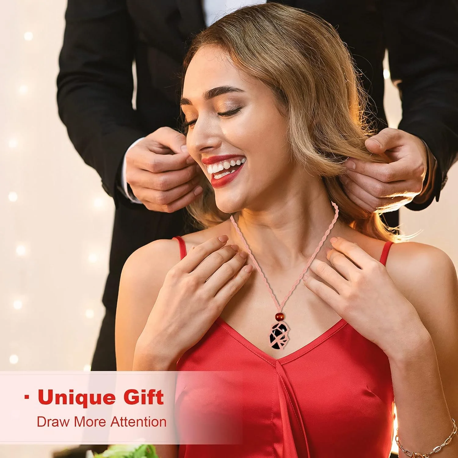 گردنبند نگهدارنده کریستال SYOSI، 4 عدد، نگهدارنده سنگ خالی، گردنبند طناب قابل تنظیم، بند گردنبند سنگ خام کوارتز کریستال، قفس توری بافته شده دست ساز گردنبند نگهدارنده کریستال SYOSI، 4 عدد، نگهدارنده سنگ خالی، گردنبند طناب قابل تنظیم، بند گردنبند سنگ خام کوارتز کریستال، قفس توری بافته شده دست ساز