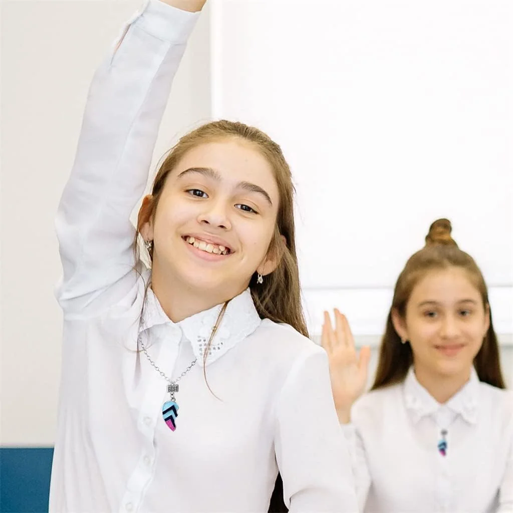 گردنبند بهترین دوست SYOSI، گردنبند دوستی، گردنبند BFF طرح قلب ولنتاین، ست گردنبند خواهر، هدیه تولد ولنتاین برای دوست گردنبند بهترین دوست SYOSI، گردنبند دوستی، گردنبند BFF طرح قلب ولنتاین، ست گردنبند خواهر، هدیه تولد ولنتاین برای دوست