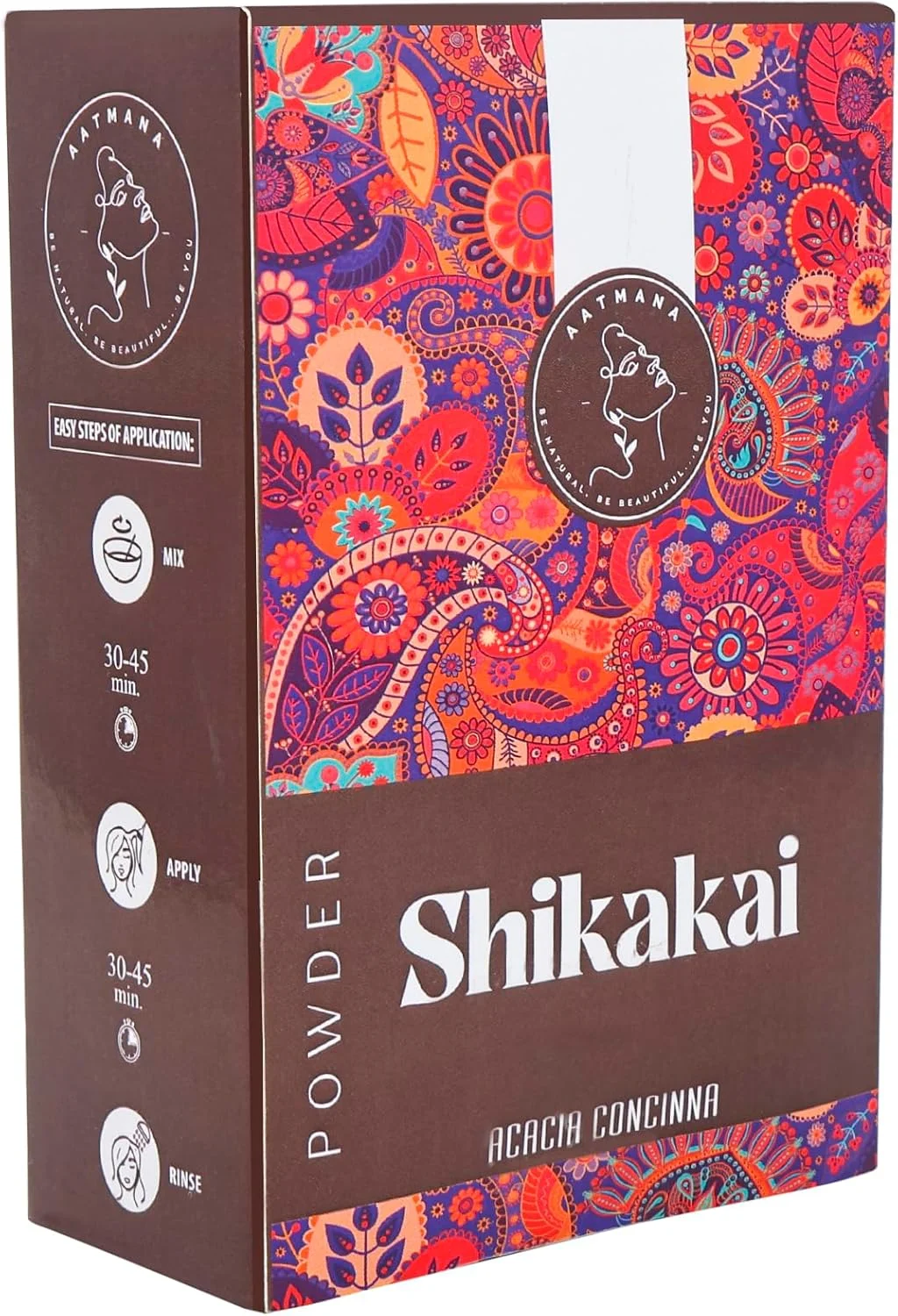 پودر شیکاکای آتمانا | آکاسیا کونسینا | رشد طبیعی مو و ماسک موی آیورودا | تقویت و ترمیم موهای آسیب دیده | برای آقایان و بانوان - 100 گرم پودر شیکاکای آتمانا | آکاسیا کونسینا | رشد طبیعی مو و ماسک موی آیورودا | تقویت و ترمیم موهای آسیب دیده | برای آقایان و بانوان - 100 گرم