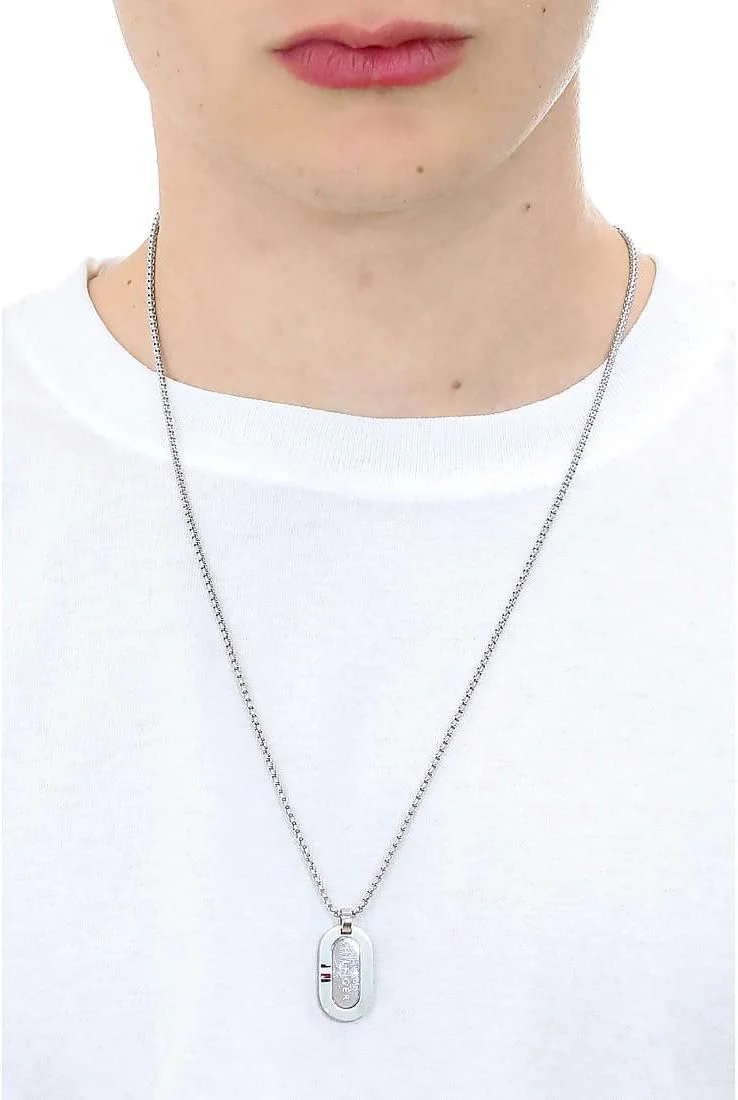 گردنبند مردانه تامی هیلفیگر مدل MINIMALIST FAMILY - 2790384