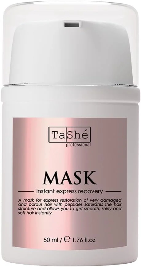 ماسک مو ترمیم کننده پیوند پپتیدی اکسپرس | بازسازی مولکولی 60 ثانیه ای برای موهای آسیب دیده و متخلخل | 5 برابر قوی تر، درخشش فوری | بدون سولفات و سیلیکون | 50 میلی لیتر ماسک مو ترمیم کننده پیوند پپتیدی اکسپرس | بازسازی مولکولی 60 ثانیه ای برای موهای آسیب دیده و متخلخل | 5 برابر قوی تر، درخشش فوری | بدون سولفات و سیلیکون | 50 میلی لیتر