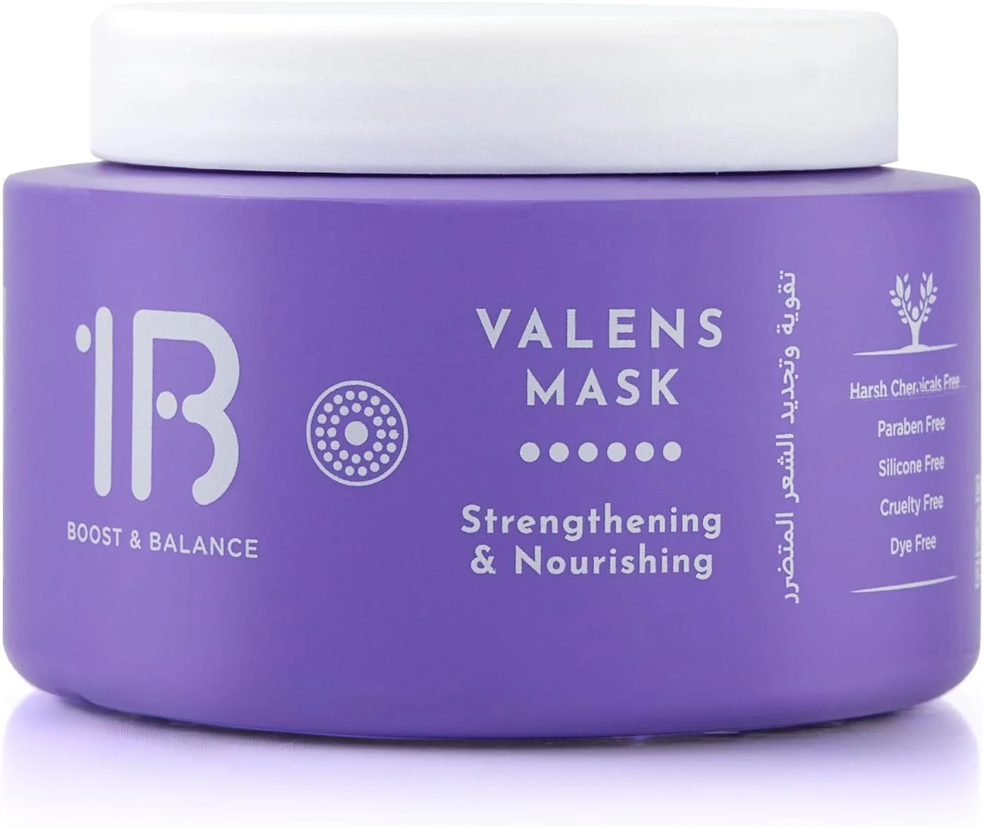 ماسک مو 1B Valens برای تقویت و تغذیه مو - 350 میلی لیتر | درمان ترمیم کننده عمیق با گل هایپریکوم و عسل | بازگرداندن درخشش، ترمیم آسیب، نرم کننده و آبرسان مو ماسک مو 1B Valens برای تقویت و تغذیه مو - 350 میلی لیتر | درمان ترمیم کننده عمیق با گل هایپریکوم و عسل | بازگرداندن درخشش، ترمیم آسیب، نرم کننده و آبرسان مو