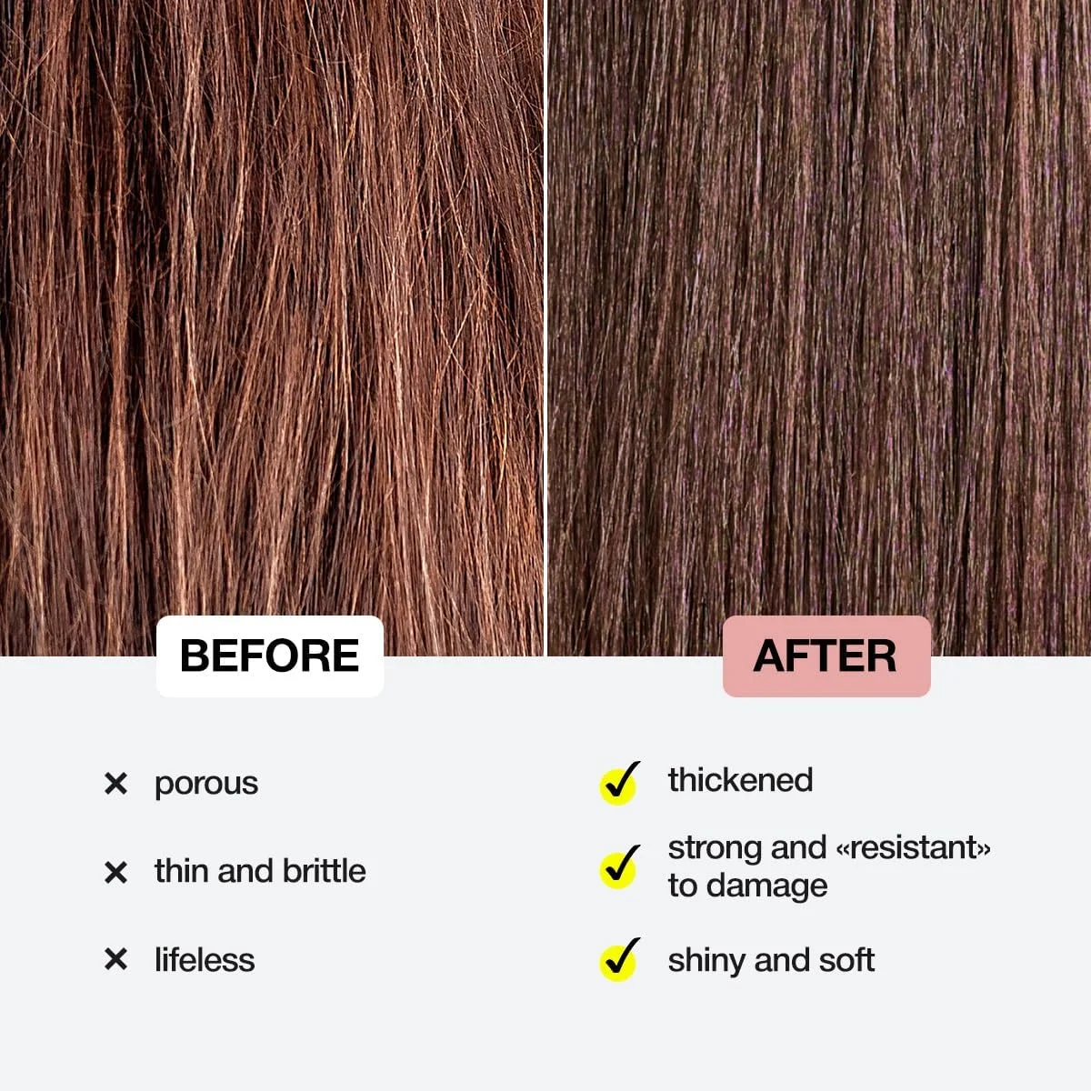 ماسک مو ترمیم کننده پیوند پپتیدی اکسپرس | بازسازی مولکولی 60 ثانیه ای برای موهای آسیب دیده و متخلخل | 5 برابر قوی تر، درخشش فوری | بدون سولفات و سیلیکون | 50 میلی لیتر ماسک مو ترمیم کننده پیوند پپتیدی اکسپرس | بازسازی مولکولی 60 ثانیه ای برای موهای آسیب دیده و متخلخل | 5 برابر قوی تر، درخشش فوری | بدون سولفات و سیلیکون | 50 میلی لیتر