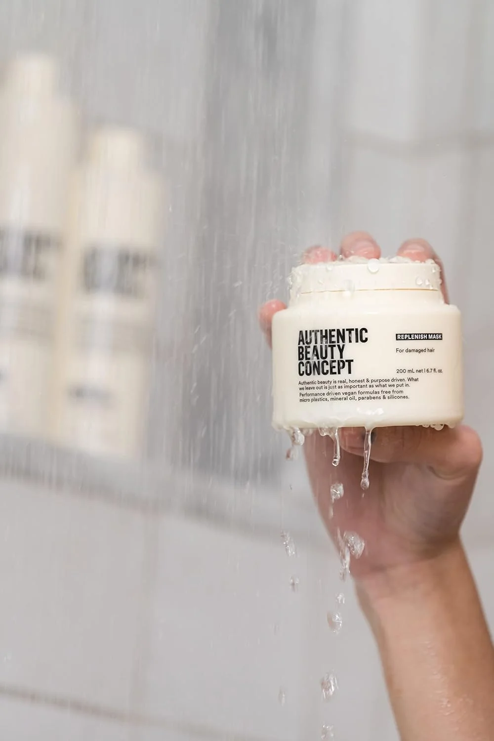 ماسک ترمیم کننده مو Authentic Beauty Concept | ماسک ترمیم کننده مو برای موهای آسیب دیده | درمان قوی برای موهای رنگ شده | تقویت کننده فیبر مو | وگان و بدون تست حیوانی | بدون سیلیکون | 200 میلی لیتر ماسک ترمیم کننده مو Authentic Beauty Concept | ماسک ترمیم کننده مو برای موهای آسیب دیده | درمان قوی برای موهای رنگ شده | تقویت کننده فیبر مو | وگان و بدون تست حیوانی | بدون سیلیکون | 200 میلی لیتر
