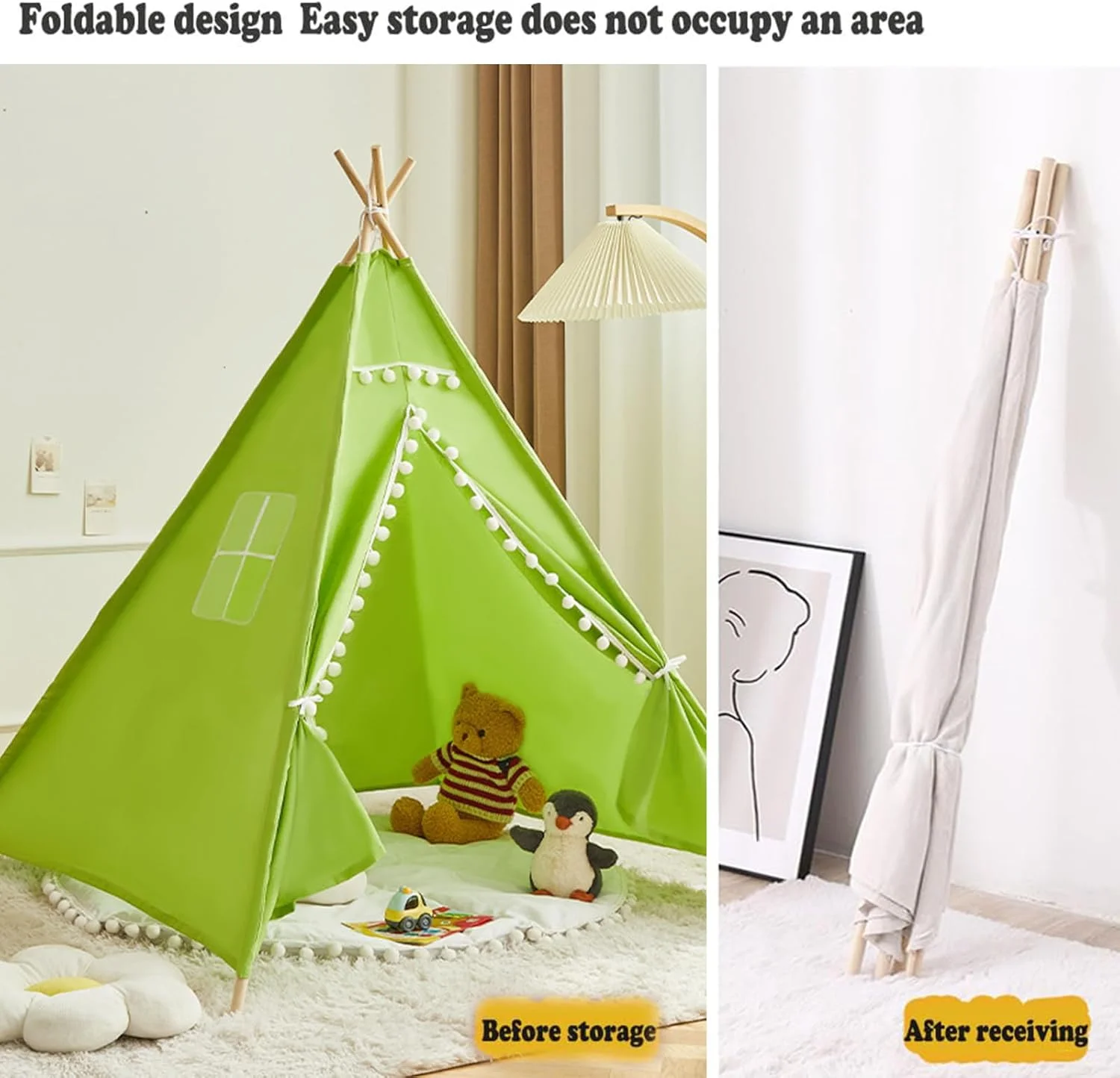 چادر بازی کودکانه Enliansgo، چادر کودکانه پنبه ای، چادر بازی مهمانی شبانه، چادر تیپی کودکانه، خانه های بازی چادر مطالعه برای کودکان داخل و خارج از منزل، چادر تیپی برای دختران پسر، کلبه بازی (سبز) چادر بازی کودکانه Enliansgo، چادر کودکانه پنبه ای، چادر بازی مهمانی شبانه، چادر تیپی کودکانه، خانه های بازی چادر مطالعه برای کودکان داخل و خارج از منزل، چادر تیپی برای دختران پسر، کلبه بازی (سبز)