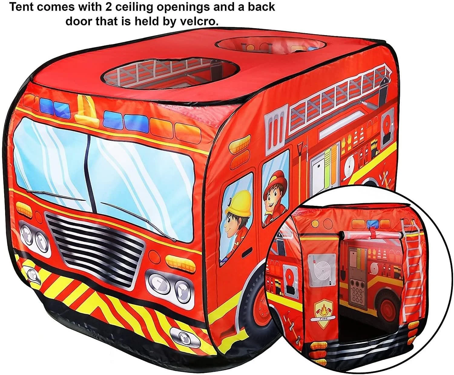 چادر بازی کودکانه تاشو، چادر بازی ماشین آتش نشانی برای پسران و دختران، مناسب فعالیت های داخل و خارج از خانه، خانه بازی تاشو برای کودکان (ماشین آتش نشانی) چادر بازی کودکانه تاشو، چادر بازی ماشین آتش نشانی برای پسران و دختران، مناسب فعالیت های داخل و خارج از خانه، خانه بازی تاشو برای کودکان (ماشین آتش نشانی)