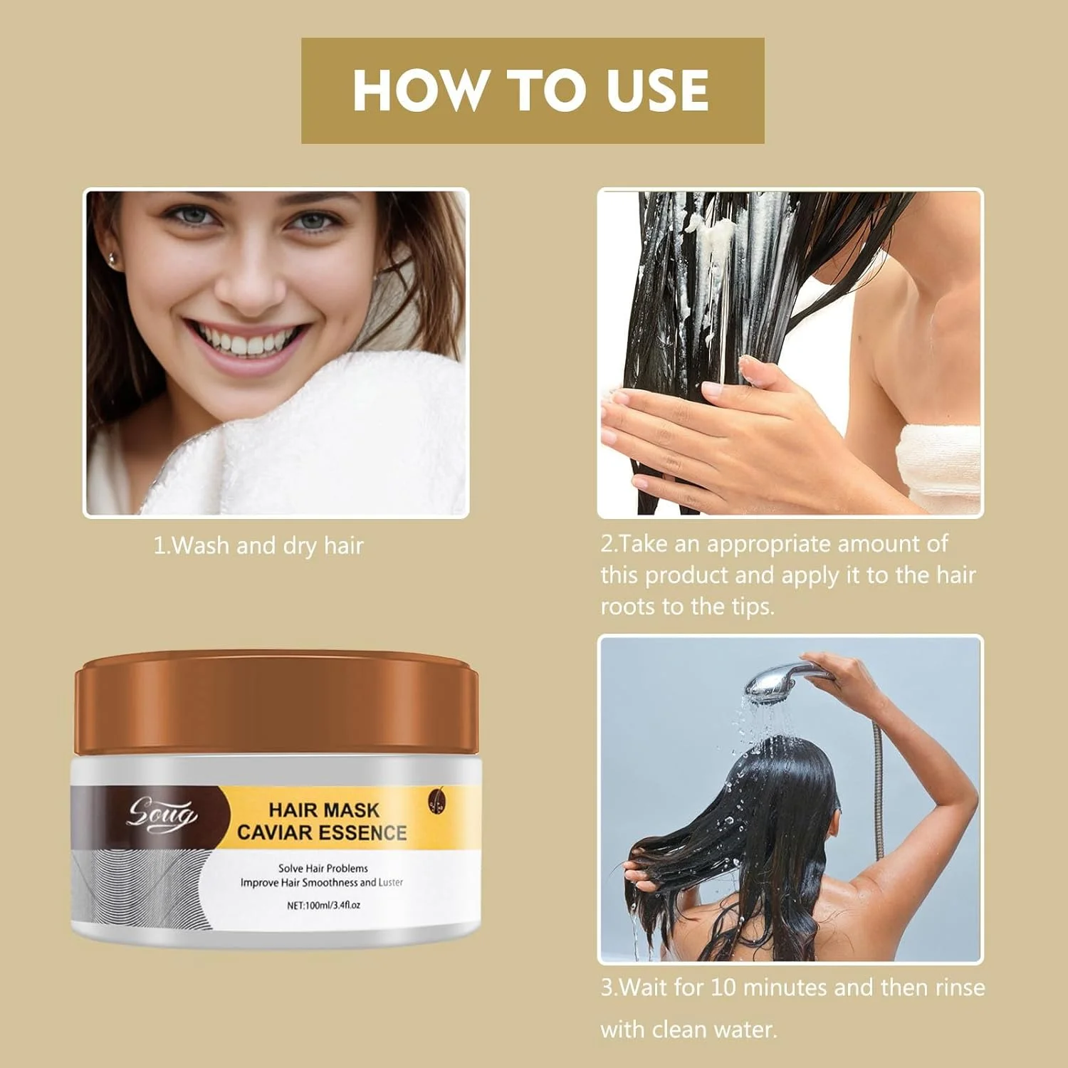 ماسک مو کلاژن، ماسک مو آبرسان، کلاژن روغن آرگان، ماسک کراتین نرم کننده عمیق، برای موهای خشک، موهای آسیب دیده، موهای مجعد یا صاف نازک (100 میلی لیتر) ماسک مو کلاژن، ماسک مو آبرسان، کلاژن روغن آرگان، ماسک کراتین نرم کننده عمیق، برای موهای خشک، موهای آسیب دیده، موهای مجعد یا صاف نازک (100 میلی لیتر)