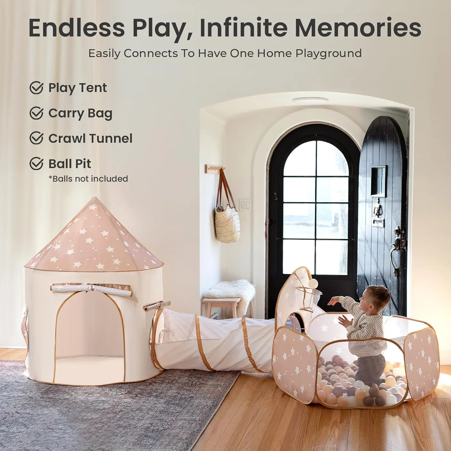 چادر بازی کودک تینی لند به همراه تونل، چادر بازی پاپ آپ با استخر توپ برای کودکان نوپا، چادر کودک به همراه کیف حمل، چادرهای کودک نوپا مناسب فضای داخلی چادر بازی کودک تینی لند به همراه تونل، چادر بازی پاپ آپ با استخر توپ برای کودکان نوپا، چادر کودک به همراه کیف حمل، چادرهای کودک نوپا مناسب فضای داخلی