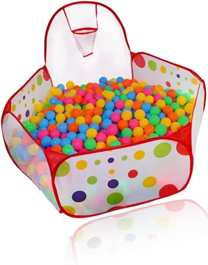 چادر بازی کودک سوییت سون® با استخر توپ و حلقه بسکتبال کوچک برای کودکان نوپا، کودکان و حیوانات خانگی - سرگرمی داخل و خارج از خانه، طراحی قابل حمل 1.2 متری برای بازی و رشد فعال (توپ ها شامل نمی شوند) چادر بازی کودک سوییت سون® با استخر توپ و حلقه بسکتبال کوچک برای کودکان نوپا، کودکان و حیوانات خانگی - سرگرمی داخل و خارج از خانه، طراحی قابل حمل 1.2 متری برای بازی و رشد فعال (توپ ها شامل نمی شوند)