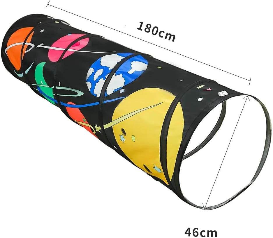 چادر بازی تونلی کودک TAESTAR، چادر پاپ آپ کودک، مناسب برای خزیدن و بازی نوزاد و کودک، قابل استفاده در فضای داخلی و خارجی (رنگین کمان) چادر بازی تونلی کودک TAESTAR، چادر پاپ آپ کودک، مناسب برای خزیدن و بازی نوزاد و کودک، قابل استفاده در فضای داخلی و خارجی (رنگین کمان)