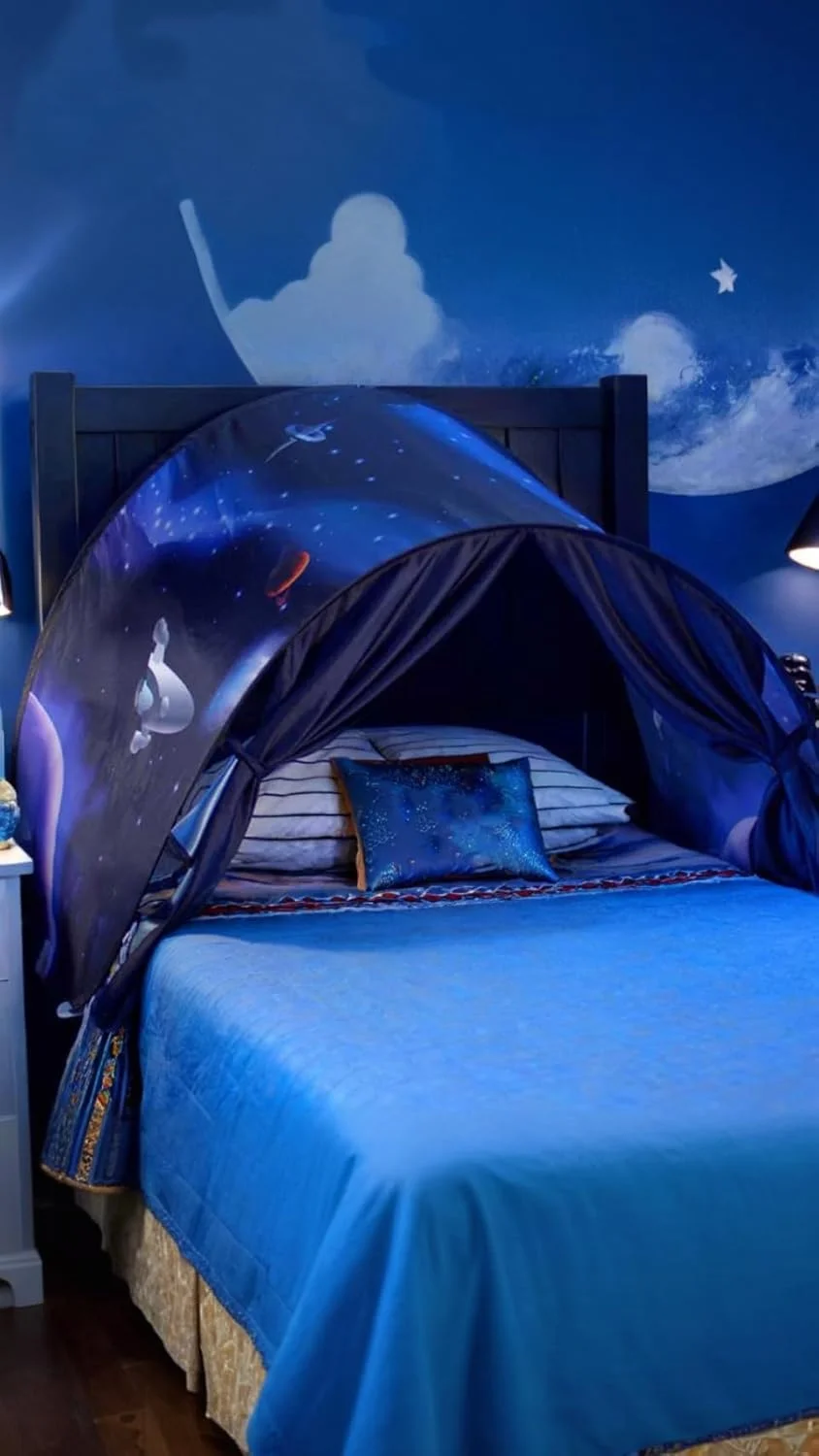 چادر ماجراجویی فضایی Sweet seven® برای کودکان - چادر بازی تاشو، مناسب برای اتاق خواب و اتاق بازی، ایده هدیه منحصر به فرد برای پسران و دختران چادر ماجراجویی فضایی Sweet seven® برای کودکان - چادر بازی تاشو، مناسب برای اتاق خواب و اتاق بازی، ایده هدیه منحصر به فرد برای پسران و دختران