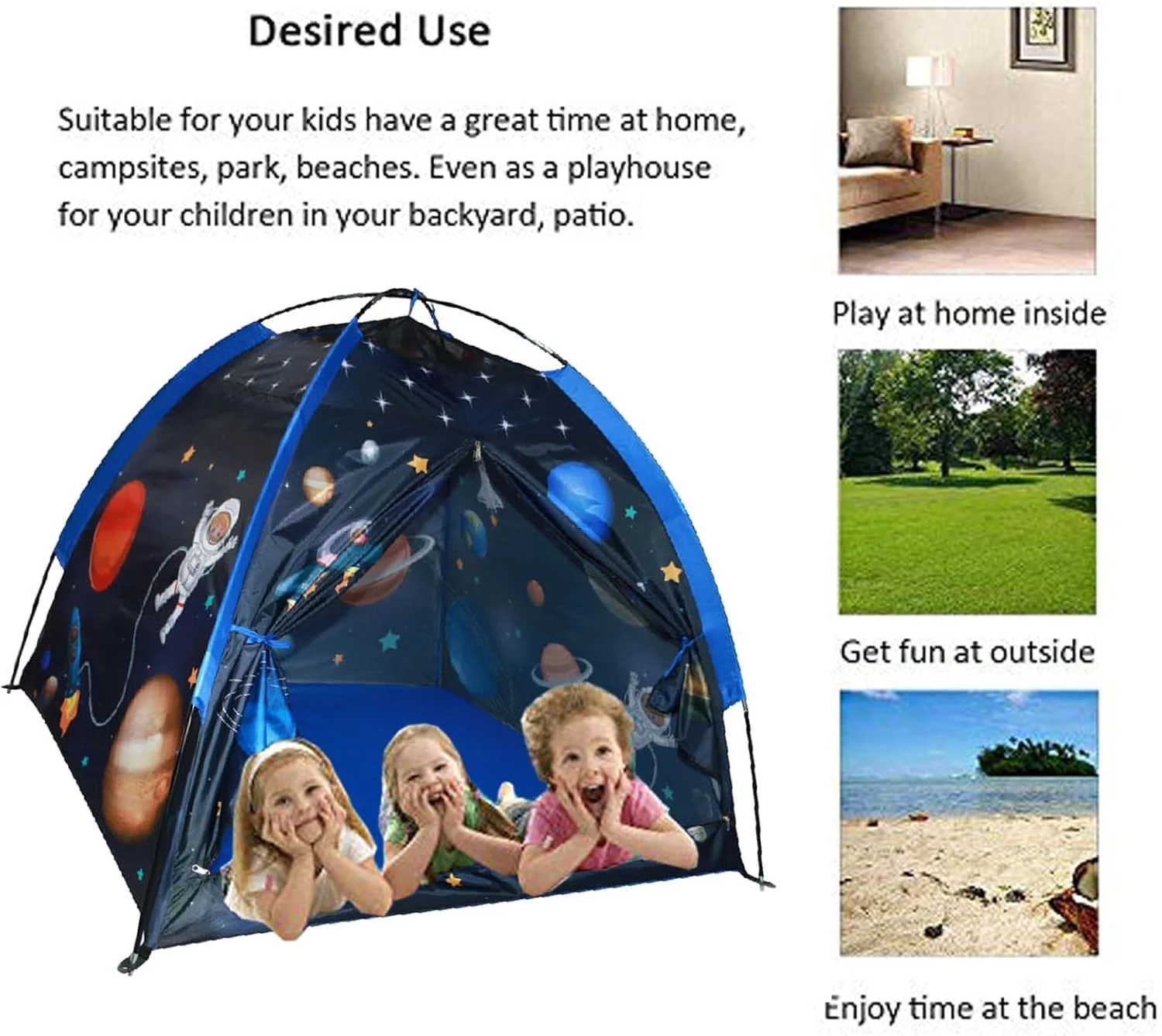 چادر بازی گنبدی کهکشانی برای کودکان، خانه بازی دنیای فضایی با بالای توری، 119x119x99 سانتی متر، چادر داخلی و خارجی، نصب آسان با کیف حمل، هدیه برای پسران و دختران چادر بازی گنبدی کهکشانی برای کودکان، خانه بازی دنیای فضایی با بالای توری، 119x119x99 سانتی متر، چادر داخلی و خارجی، نصب آسان با کیف حمل، هدیه برای پسران و دختران