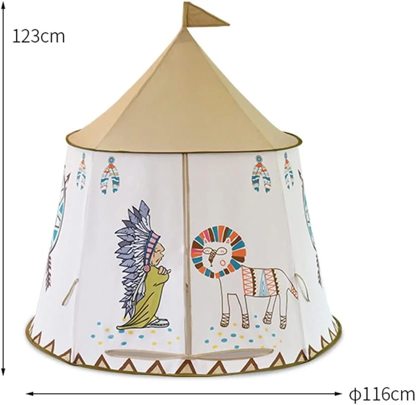 چادر بازی کودکانه قابل حمل SKEIDO طرح شیر کارتونی، استخر توپ تاشو، چادر سرخپوستی بازی نوزاد، خانه بازی تیپی، چادر بازی سرپوشیده چادر بازی کودکانه قابل حمل SKEIDO طرح شیر کارتونی، استخر توپ تاشو، چادر سرخپوستی بازی نوزاد، خانه بازی تیپی، چادر بازی سرپوشیده