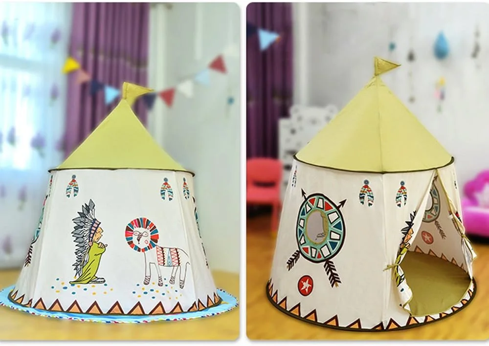 چادر بازی کودکانه قابل حمل SKEIDO طرح شیر کارتونی، استخر توپ تاشو، چادر سرخپوستی بازی نوزاد، خانه بازی تیپی، چادر بازی سرپوشیده چادر بازی کودکانه قابل حمل SKEIDO طرح شیر کارتونی، استخر توپ تاشو، چادر سرخپوستی بازی نوزاد، خانه بازی تیپی، چادر بازی سرپوشیده